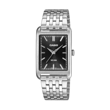 Orologio analogico Casio Timeless quadrante nero unisex MISURA UNICA