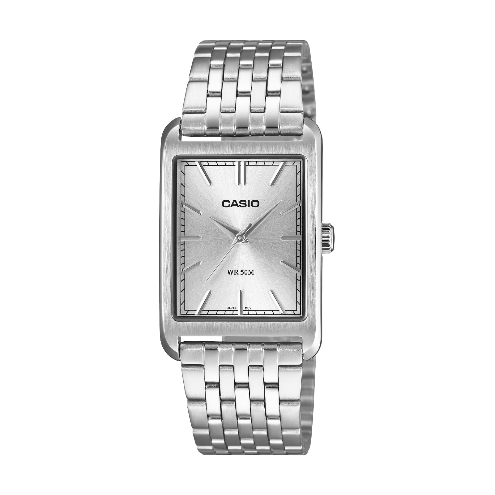 Orologio analogico Casio Timeless quadrante bianco unisex MISURA UNICA