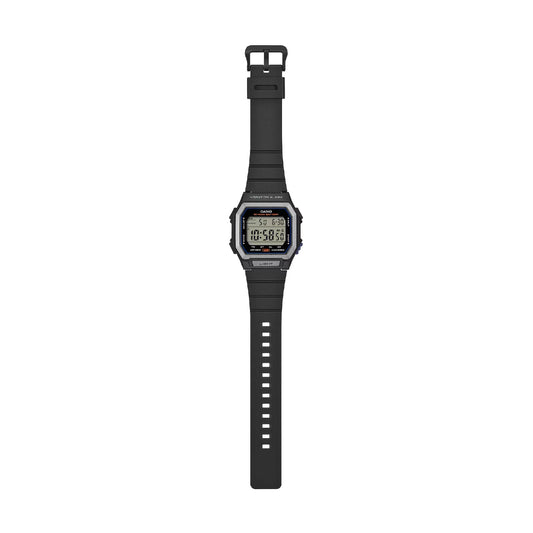 Orologio Casio Timeless con cinturino in resina nera unisex MISURA UNICA