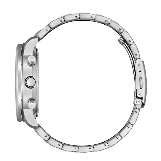 Orologio cronografo uomo Citizen Outdoor in acciaio con quadrante blu 44mm CA4500-91L-3