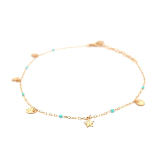 Cavigliera Rue Des Mille Anklets Mania da donna CAV-017-M2-C2-AU-1