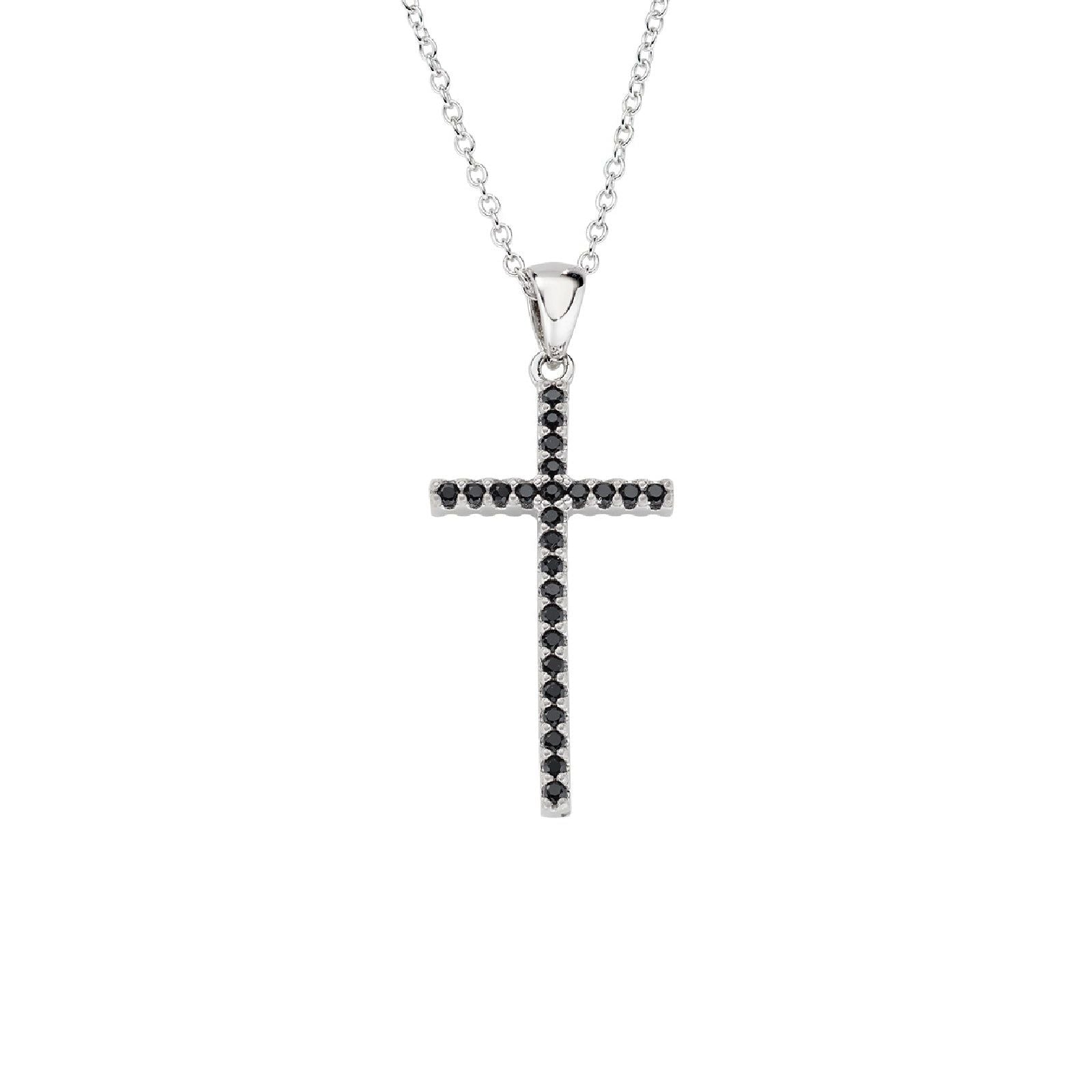 Collana Amen Croci da donna CLCRDOBBNZ-1