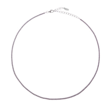 Collana donna Amen Tennis argento zirconi bianchi CLT2BB-1