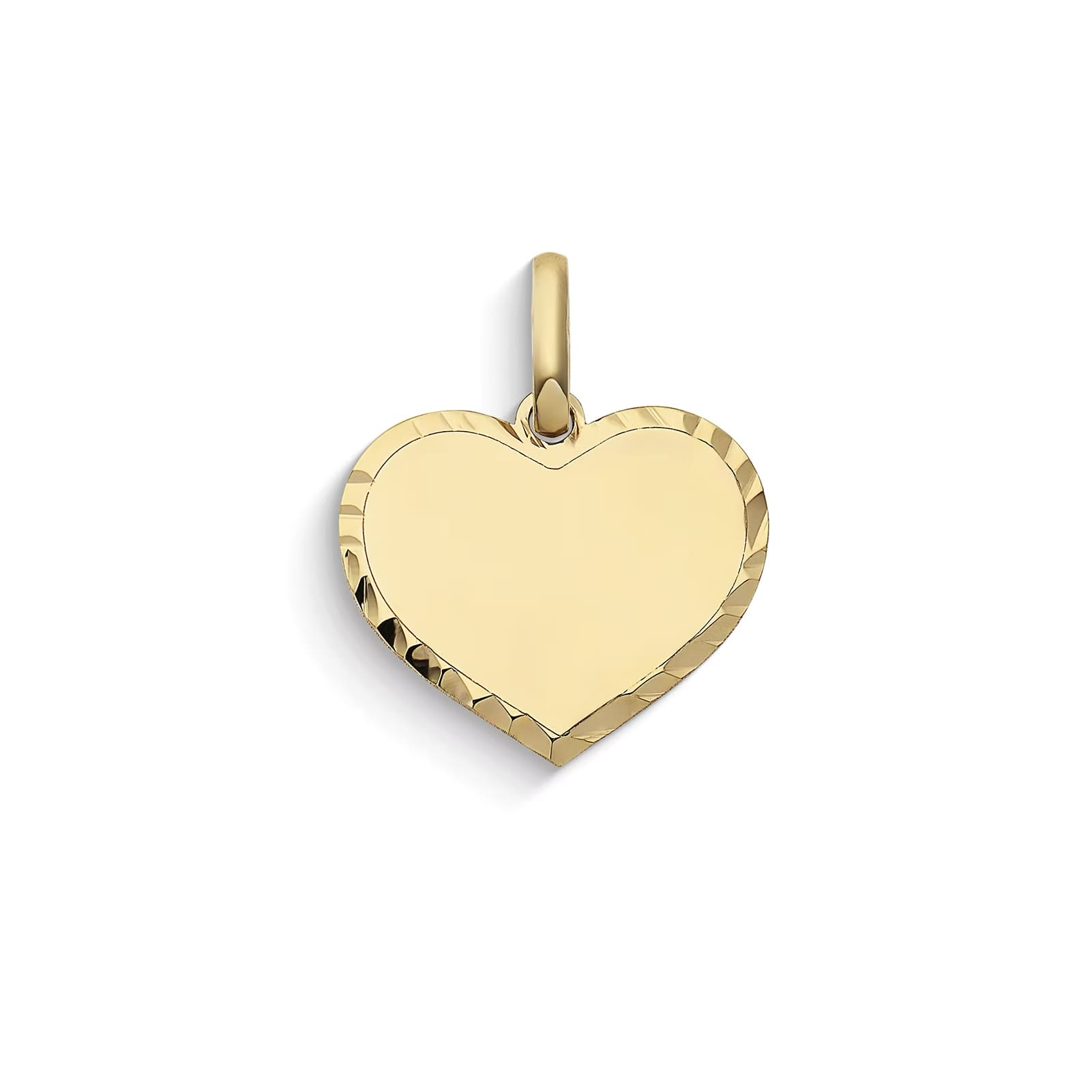 Ciondolo Comete Stella bag in oro giallo con simbolo cuore MISURA UNICA