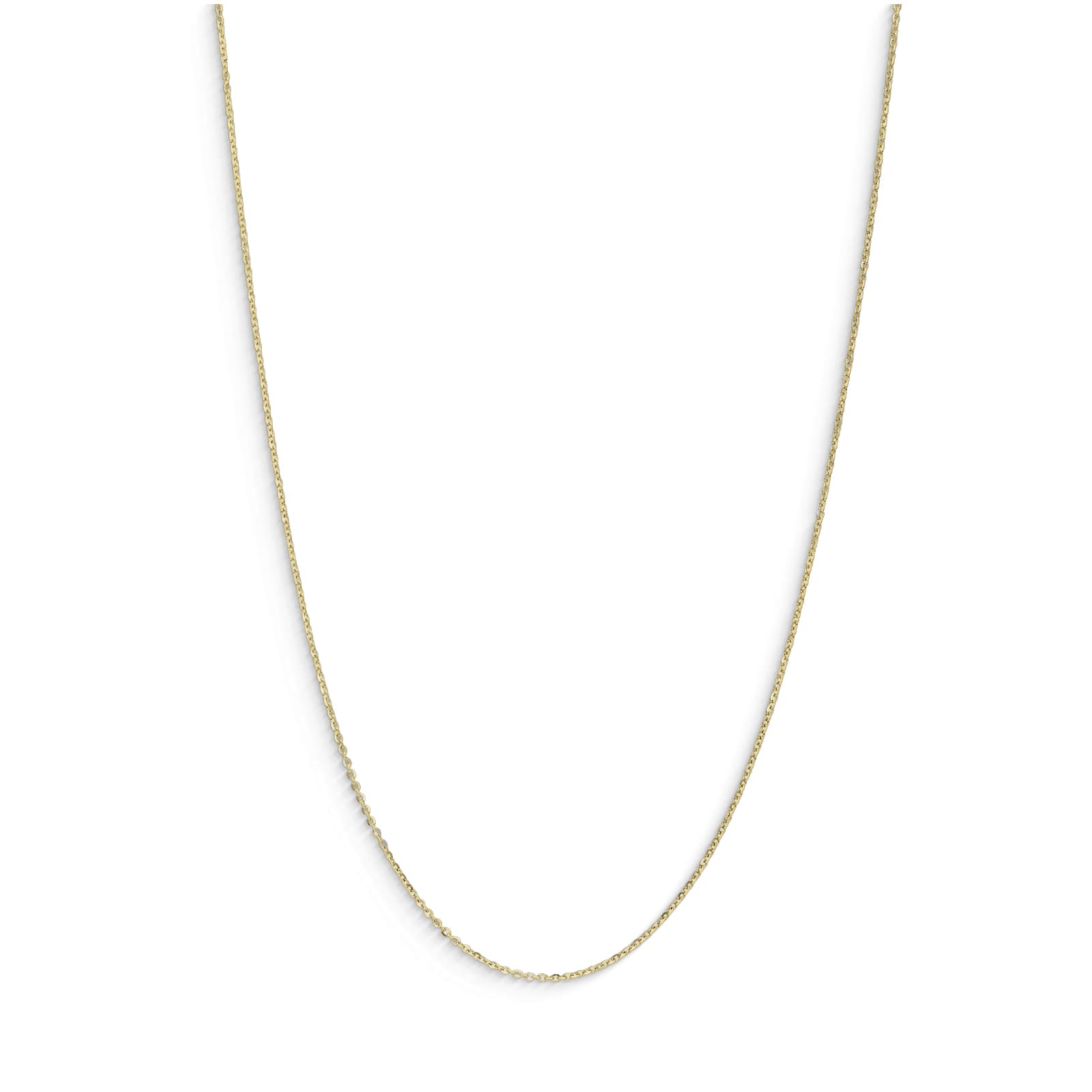 Collana girocollo Comete Stella bag in oro giallo catena 0,30mm MISURA UNICA