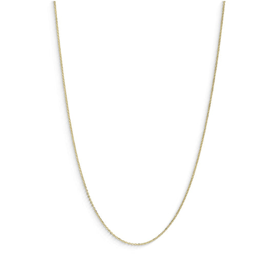 Collana girocollo Comete Stella bag in oro giallo catena 0,30mm MISURA UNICA