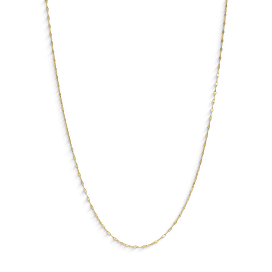 Collana girocollo Comete Stella bag in oro giallo catena 0,20mm MISURA UNICA