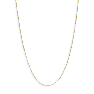 Collana girocollo Comete Stella bag in oro giallo catena 0,20mm MISURA UNICA