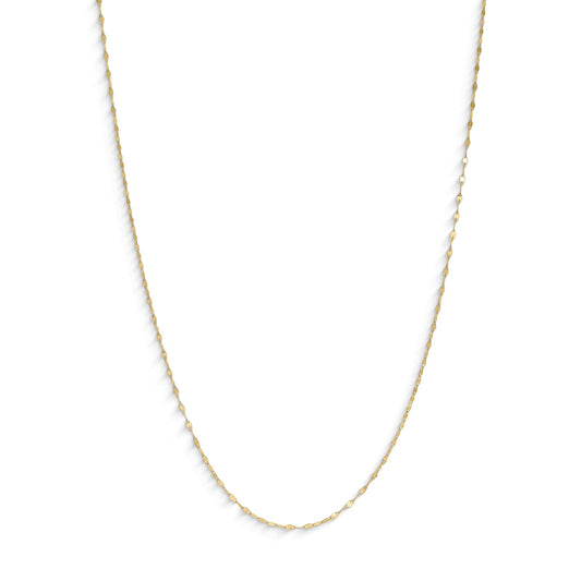 Collana girocollo Comete Stella bag in oro giallo catena 0,20mm MISURA UNICA