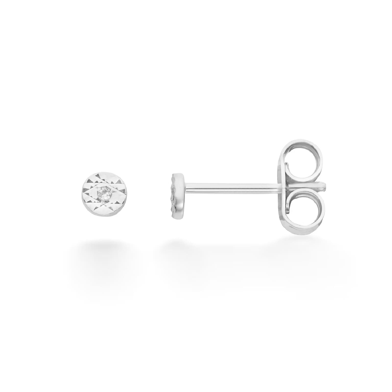 Orecchini Pendenti In Argento 925 Placcato Oro Bianco Con Zirconi Cubici 4A - A Forma Quadrata, Ipoallergenici, Regalo Donna Elegante
