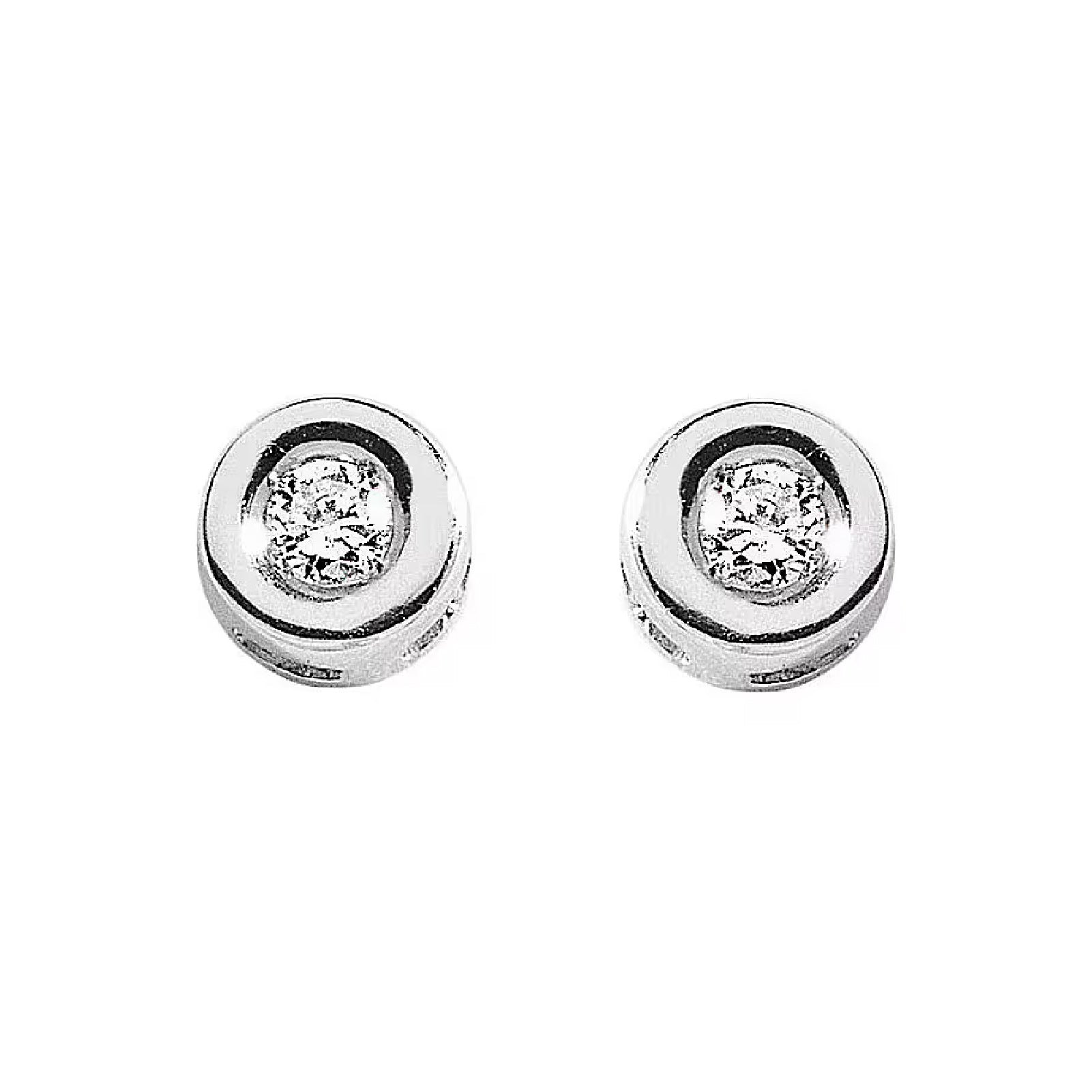 Orecchini da donna Comete in oro 18kt diamanti 0,18ct G SI MISURA UNICA