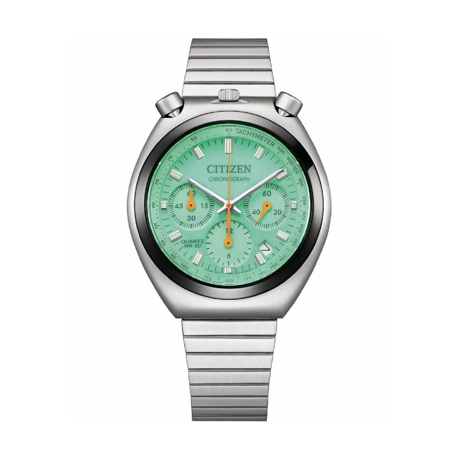 Orologio cronografo Citizen Luminous Brothers quadrante verde MISURA UNICA