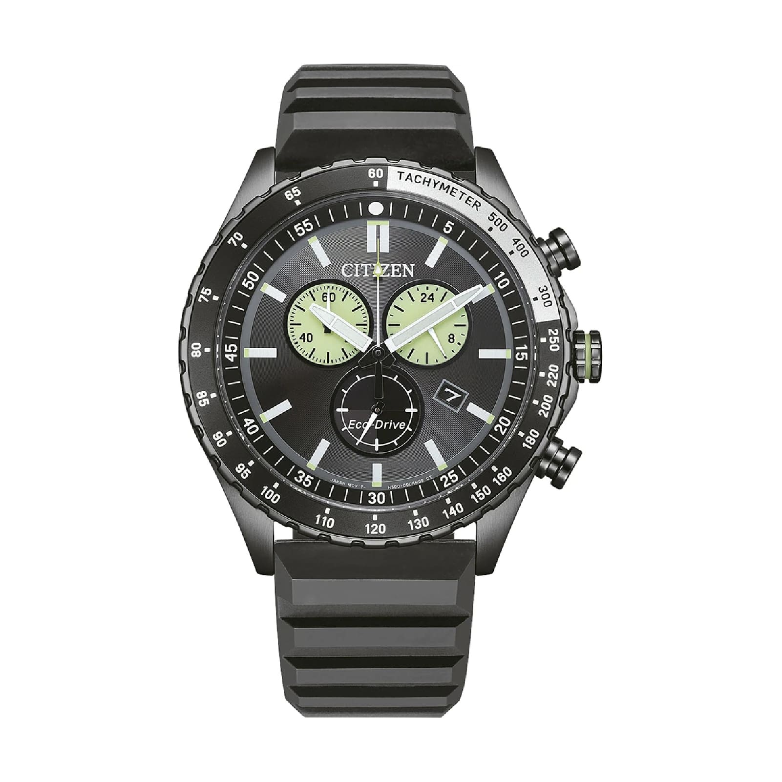 Orologio Citizen Eco drive quadrante con dettagli verdi grigi MISURA UNICA