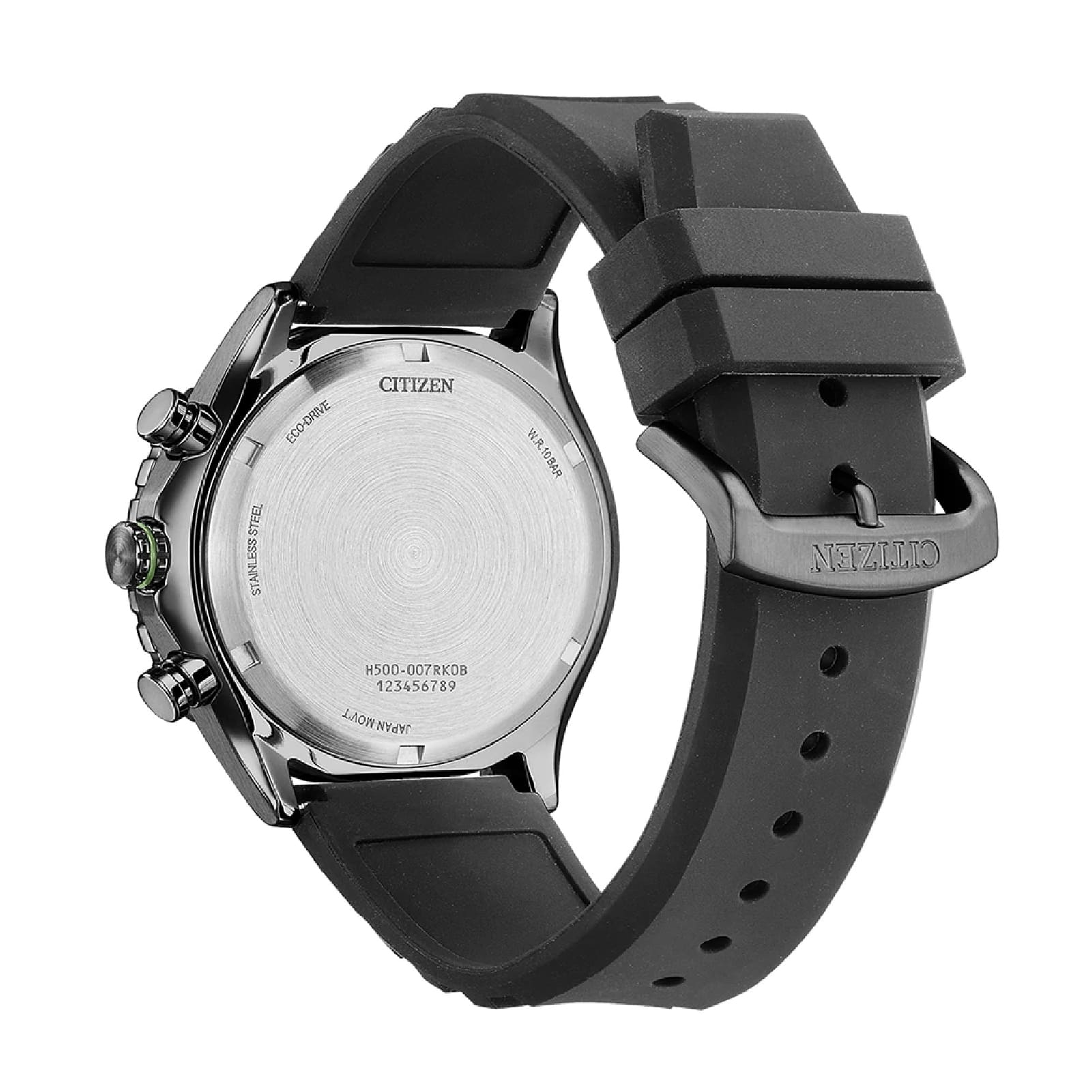 Orologio Citizen Eco drive quadrante con dettagli verdi grigi MISURA UNICA