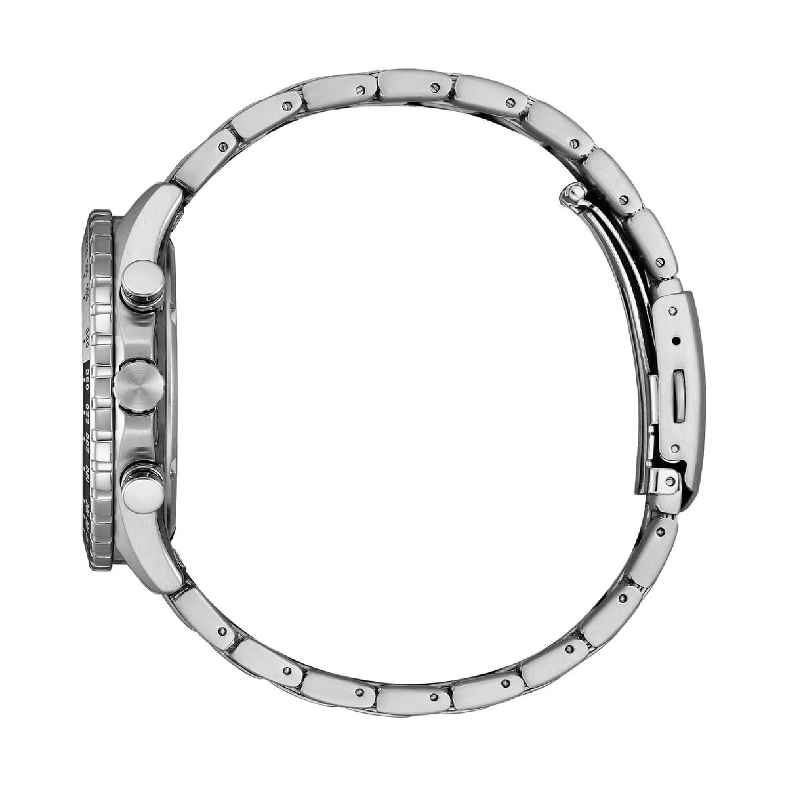 Orologio cronografo Citizen in acciaio con quadrante blu nero MISURA UNICA