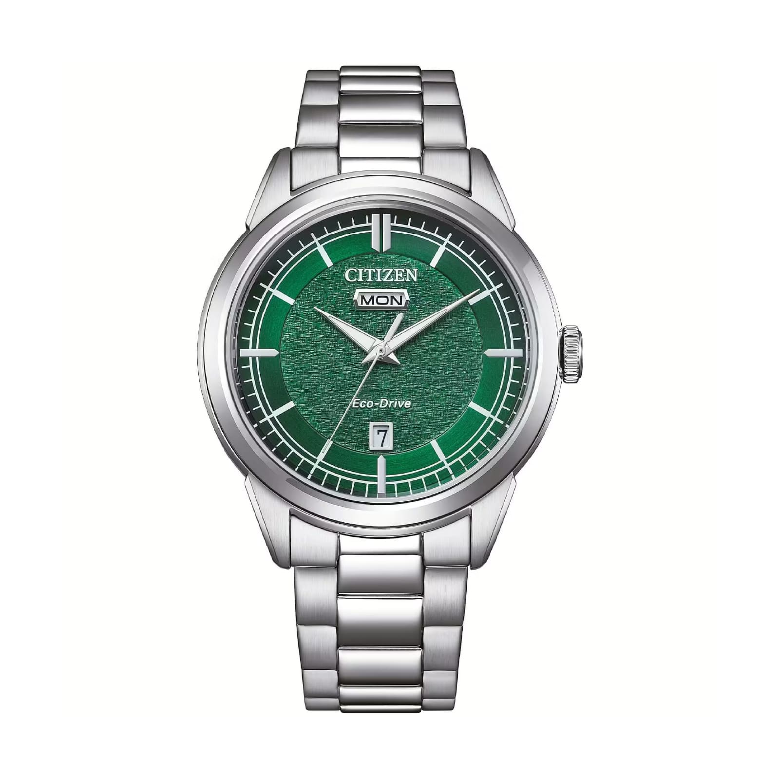 Orologio solo tempo Citizen con quadrante verde brillante MISURA UNICA