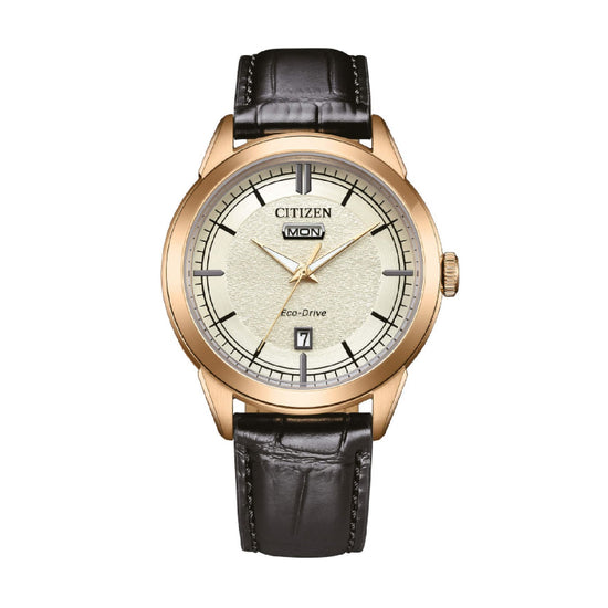Orologio cronografo Citizen con quadrante bianco dettagli neri MISURA UNICA