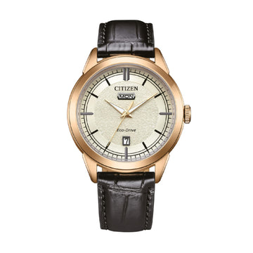 Orologio cronografo Citizen con quadrante bianco dettagli neri MISURA UNICA
