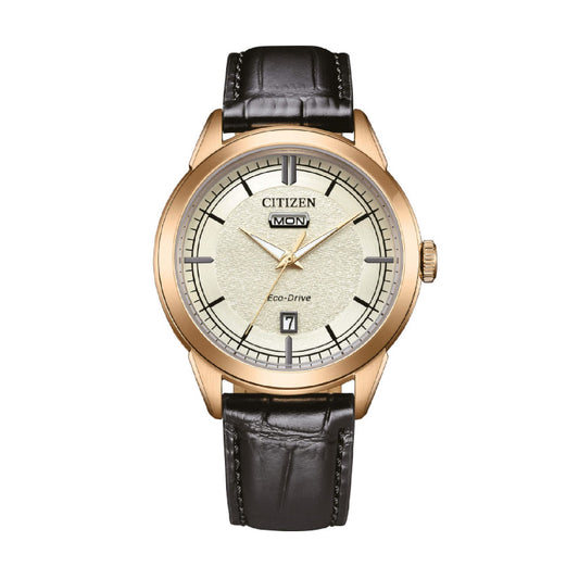 Orologio cronografo Citizen con quadrante bianco dettagli neri MISURA UNICA