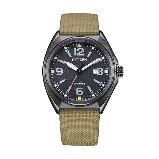 Orologio da uomo eco drive  Citizen con cinturino microfibra MISURA UNICA