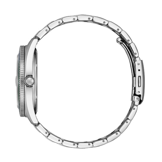 Orologio solo tempo Citizen Core quadrante verde in acciaio MISURA UNICA