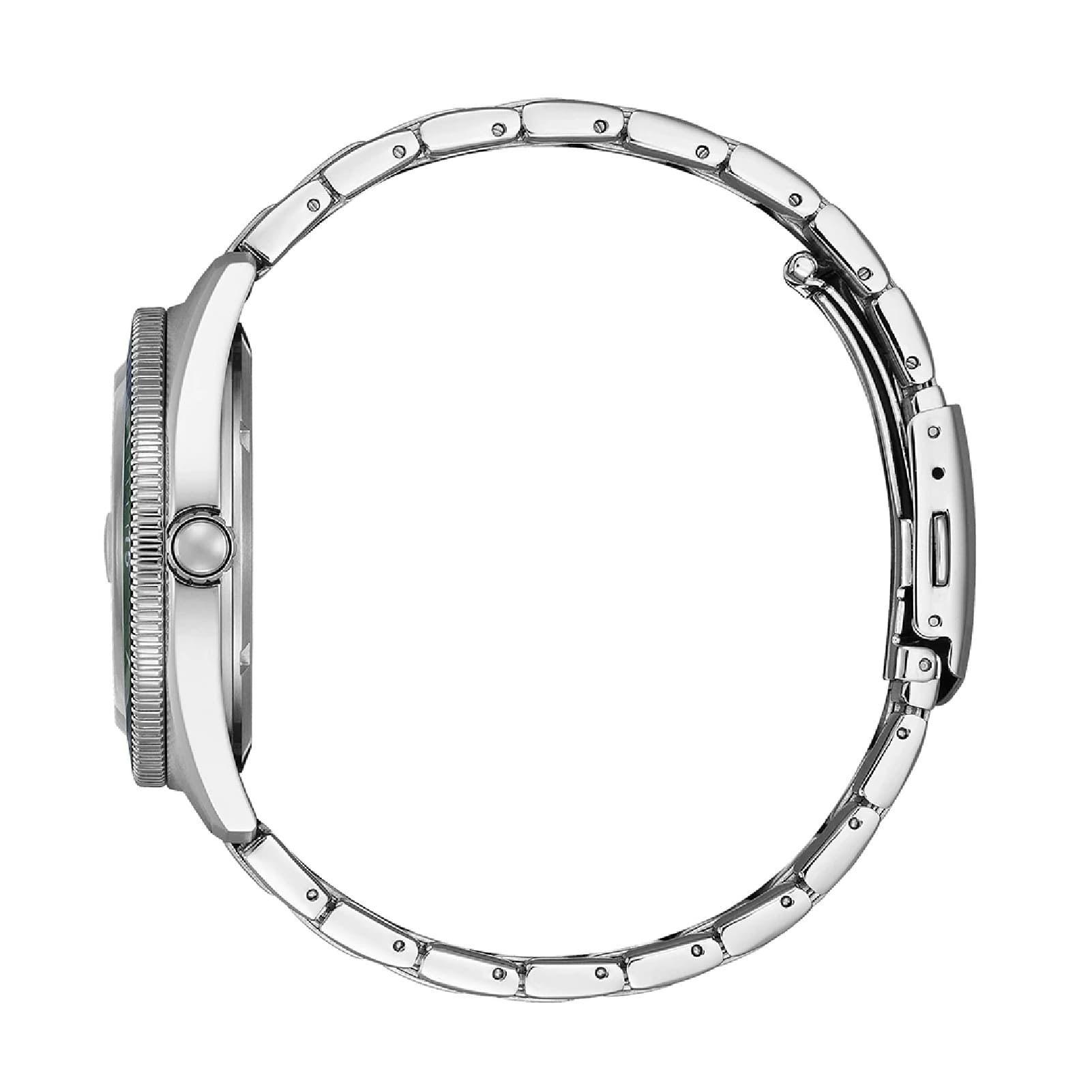 Orologio solo tempo Citizen Core quadrante verde in acciaio MISURA UNICA
