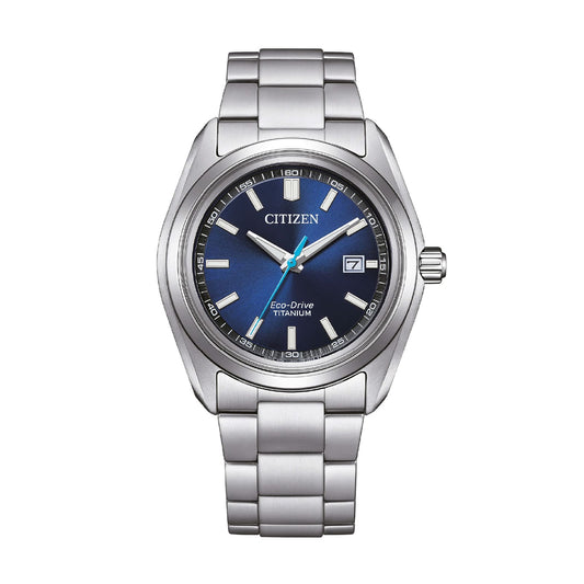 Orologio solo tempo Citizen Super Titanio 1900 quadrante blu MISURA UNICA