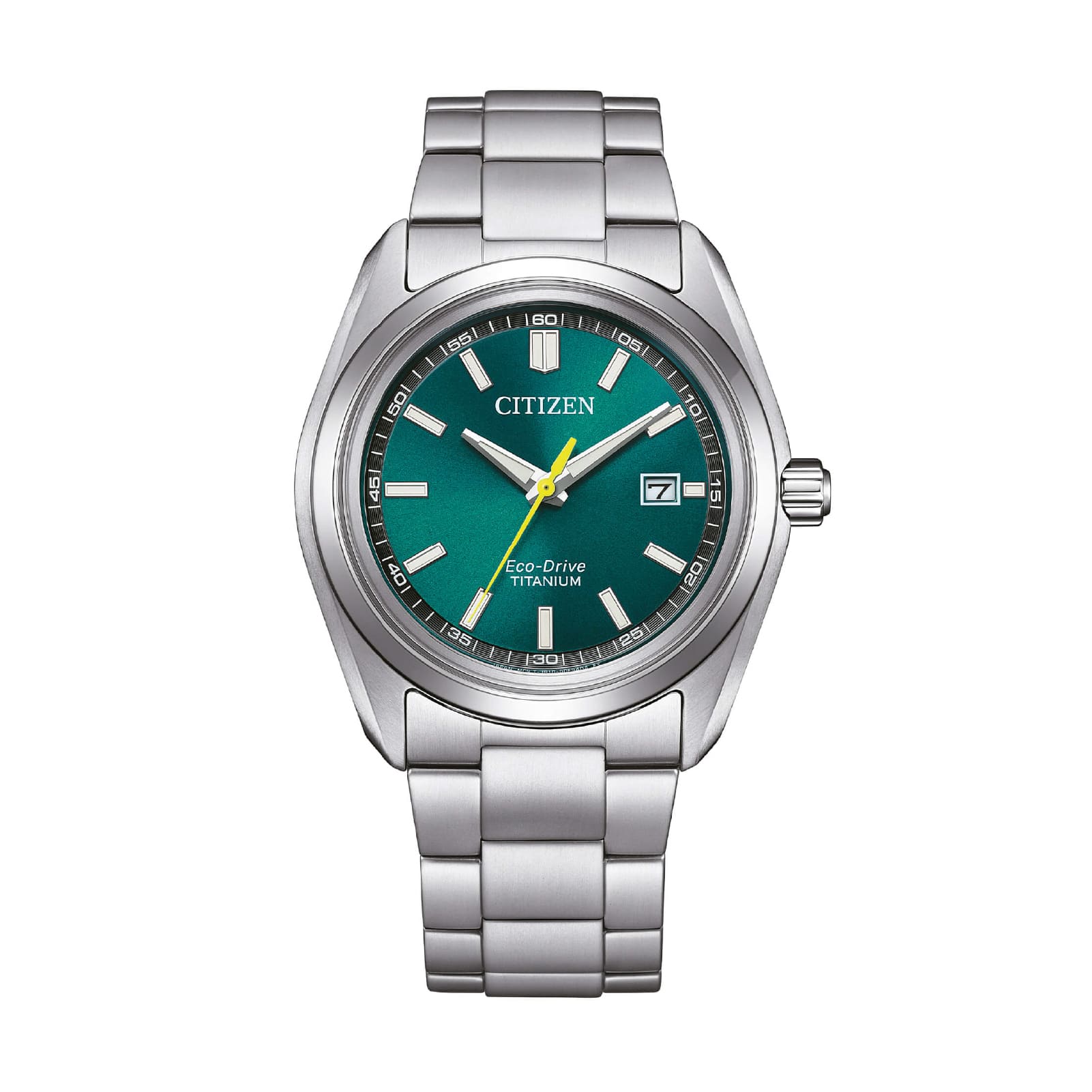Orologio solo tempo Citizen Super Titanio 1900 quadrante verde MISURA UNICA