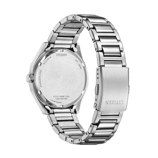 Orologio solo tempo Citizen in acciaio con quadrante verde MISURA UNICA