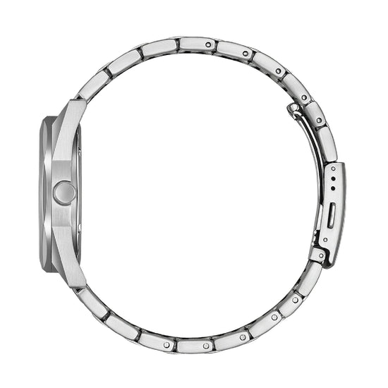 Orologio solo tempo Citizen in acciaio con quadrante verde MISURA UNICA