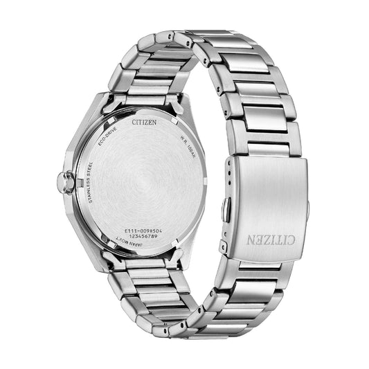 Orologio uomo Citizen Sport eco drive acciaio quadrante blu MISURA UNICA
