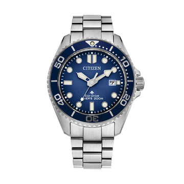 Orologio Eco Drive Citizen super titanio con quadrante blu MISURA UNICA