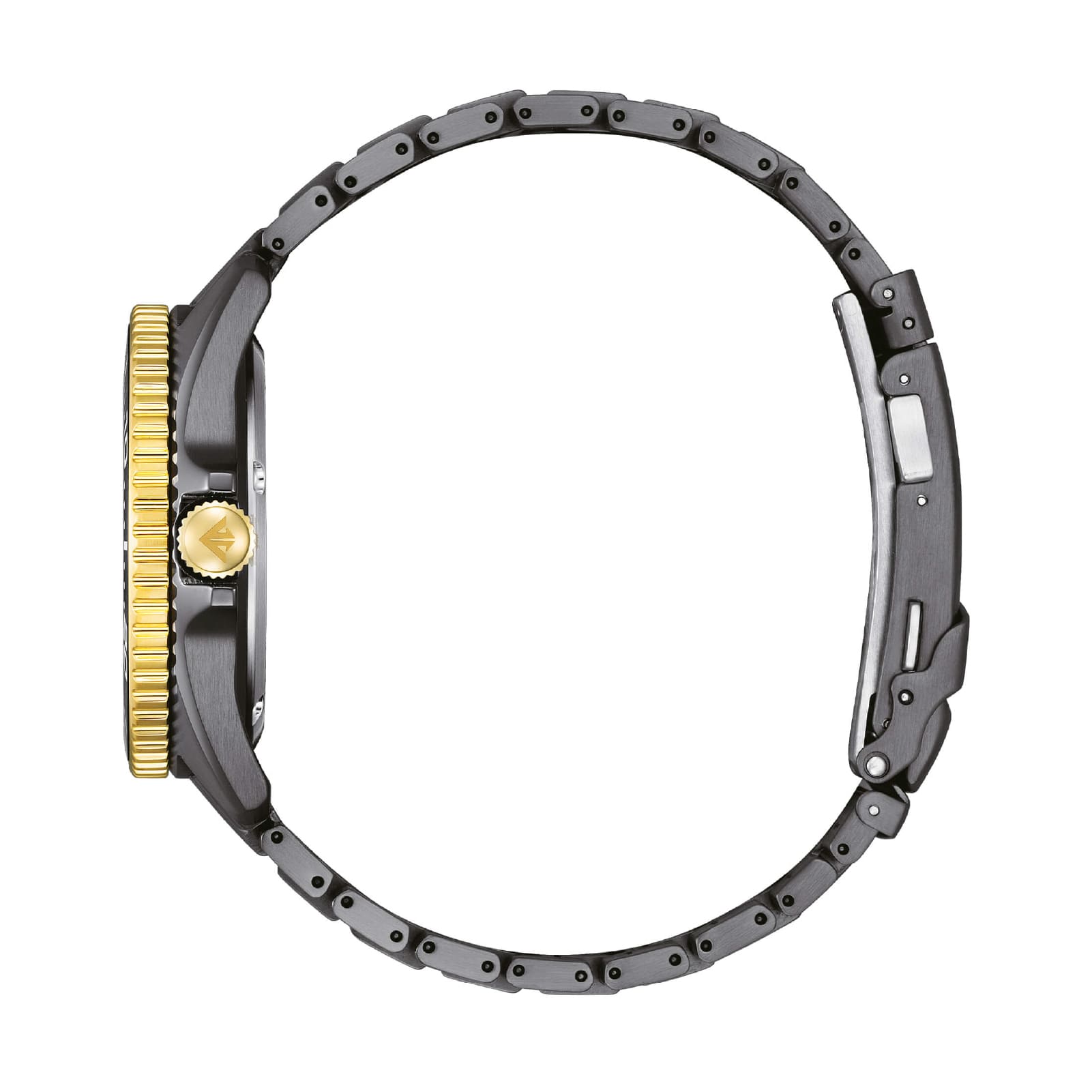 Orologio Eco Drive Citizen Promaster acciaio nero opaco da uomo MISURA UNICA