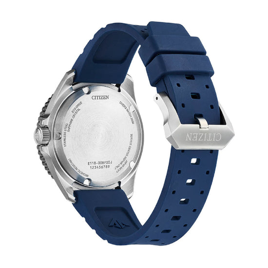 Orologio solo tempo Citizen Diver's in acciaio e blu MISURA UNICA