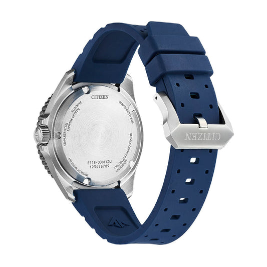Orologio solo tempo Citizen Diver's in acciaio e blu MISURA UNICA