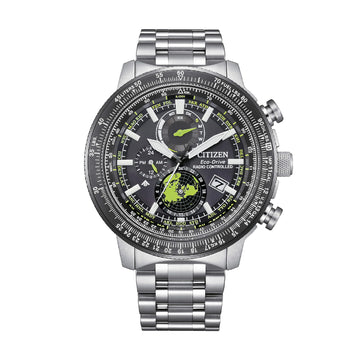 Orologio multifunzione Citizen in acciaio argento da uomo MISURA UNICA
