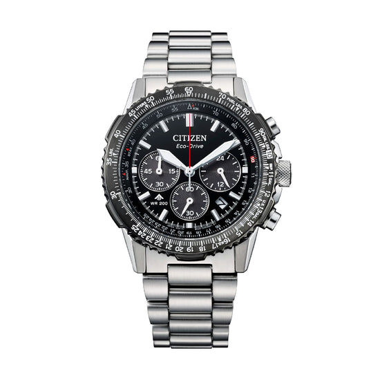 Orologio Eco Drive Citizen Promaster Navihawk in acciaio silver MISURA UNICA