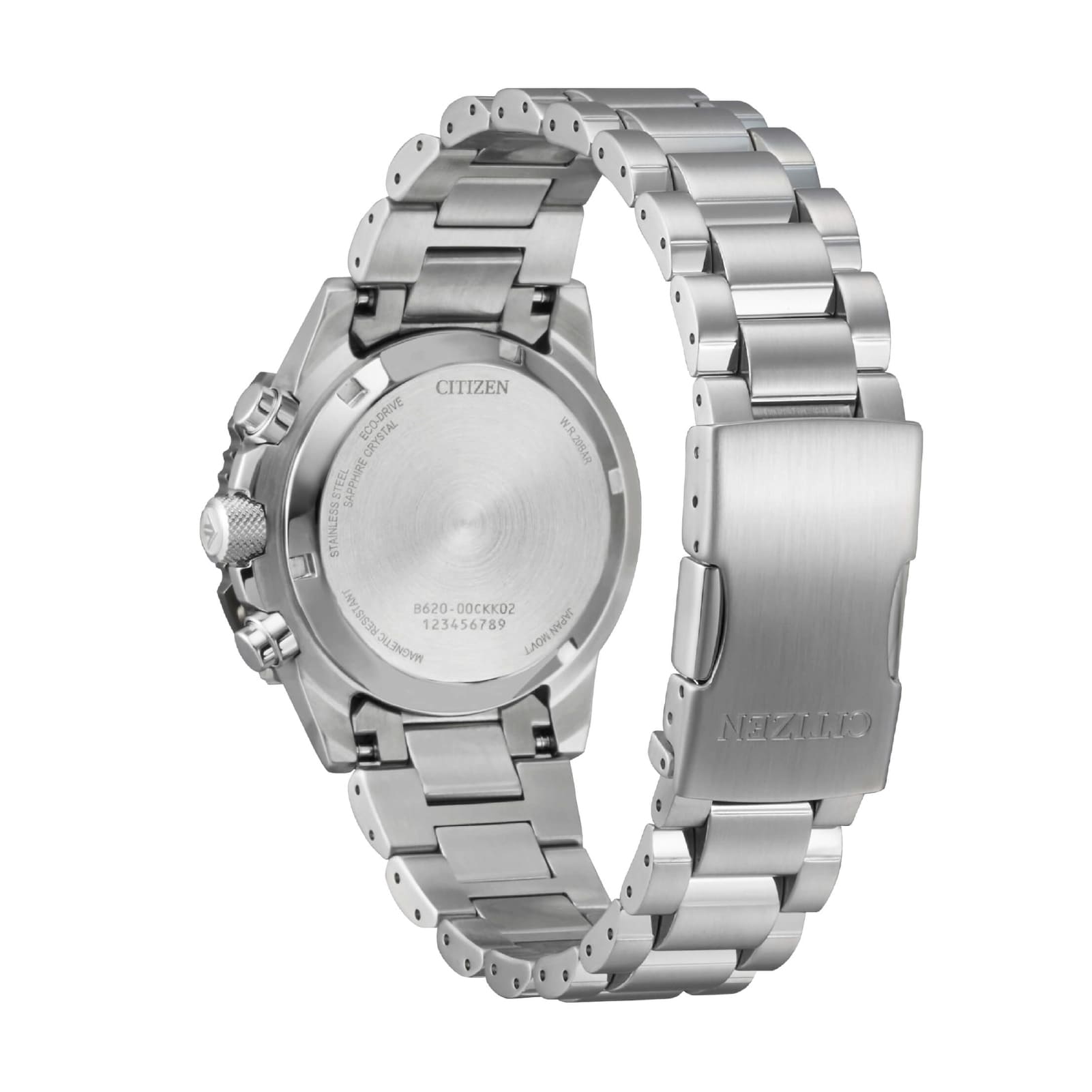 Orologio Eco Drive Citizen Promaster Navihawk in acciaio silver MISURA UNICA