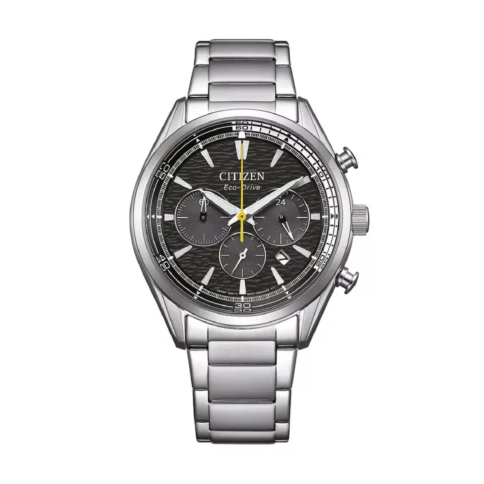 Orologio cronografo Citizen con quadrante grigio scuro MISURA UNICA