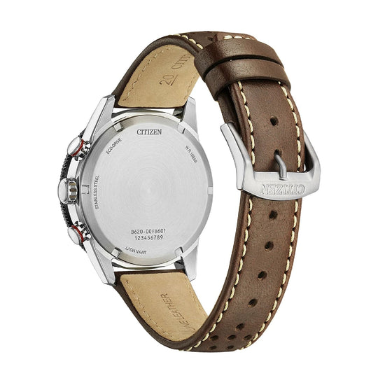 Orologio cronografo Citizen con quadrante bianco da uomo MISURA UNICA