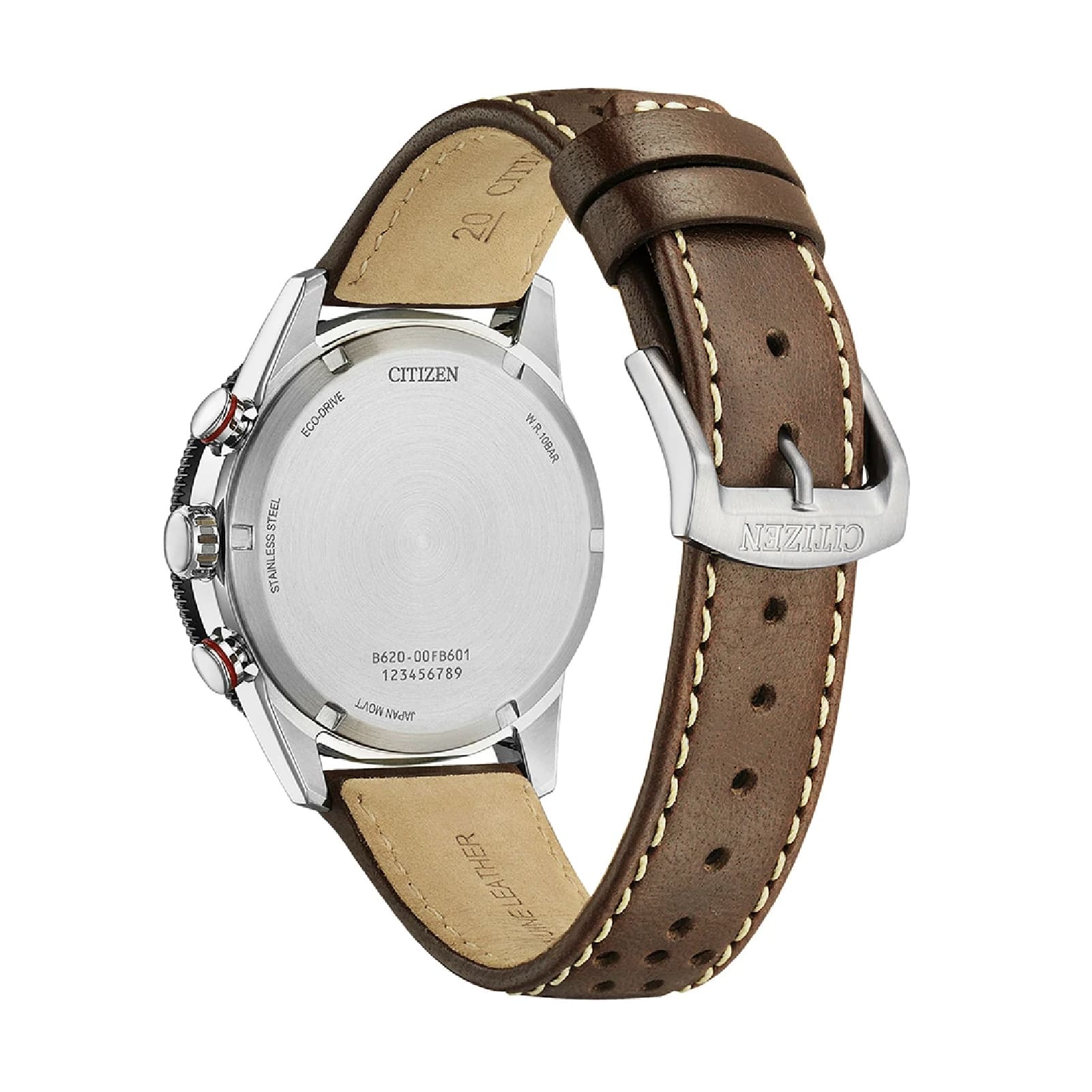 Orologio cronografo Citizen con quadrante bianco da uomo MISURA UNICA