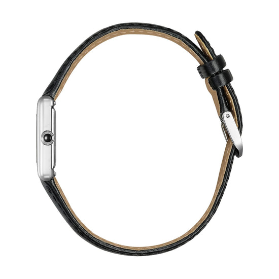 Orologio solo tempo Citizen Kii cinturino in pelle nera da donna MISURA UNICA