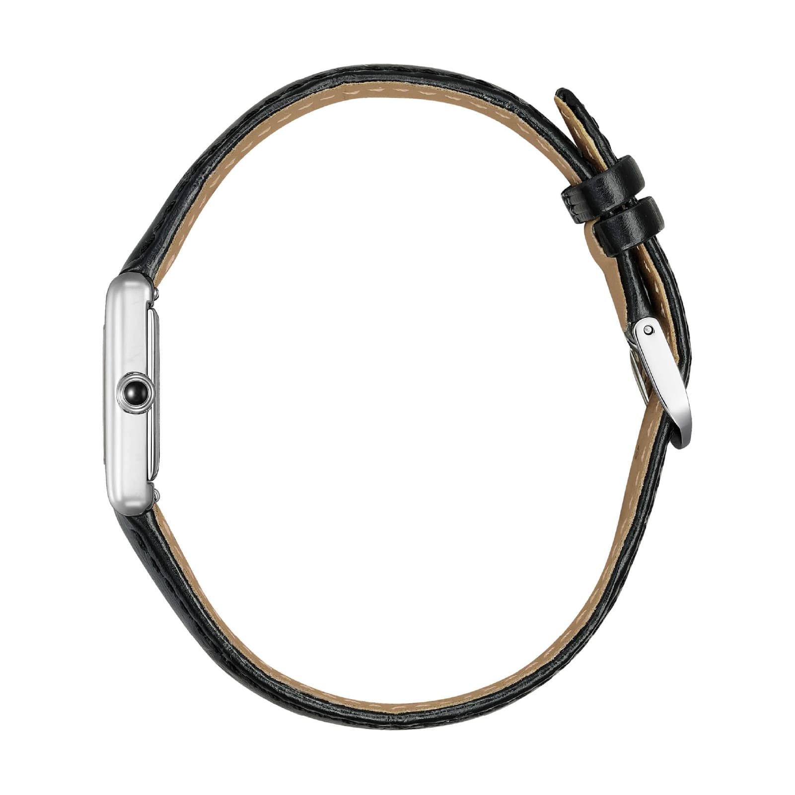 Orologio solo tempo Citizen Kii cinturino in pelle nera da donna MISURA UNICA