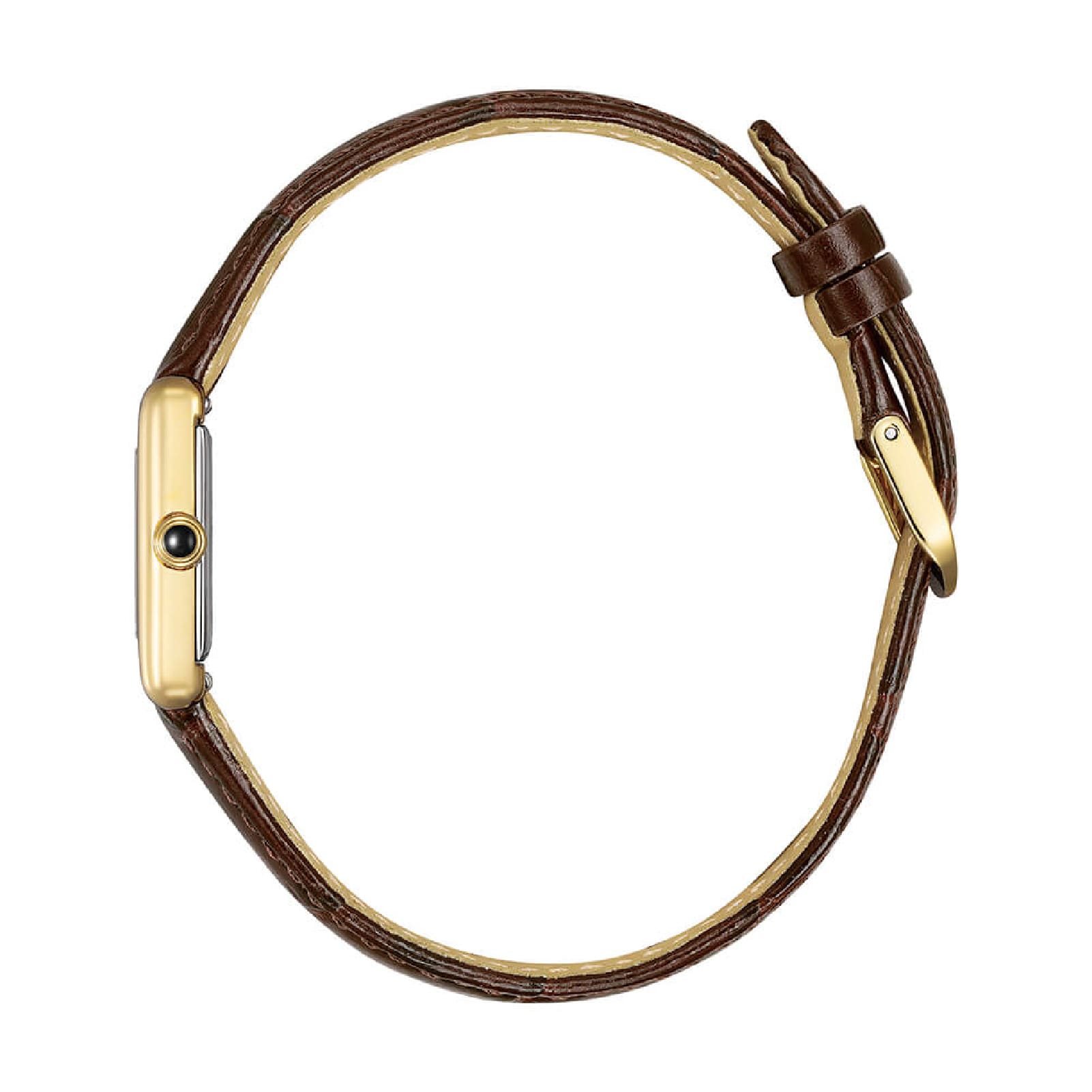 Orologio solo tempo Citizen Kii cinturino pelle marrone da donna MISURA UNICA