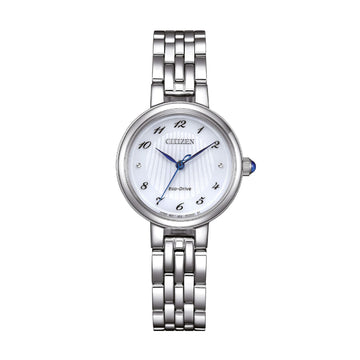 Orologio solo tempo Citizen L con quadrante bianco da donna MISURA UNICA