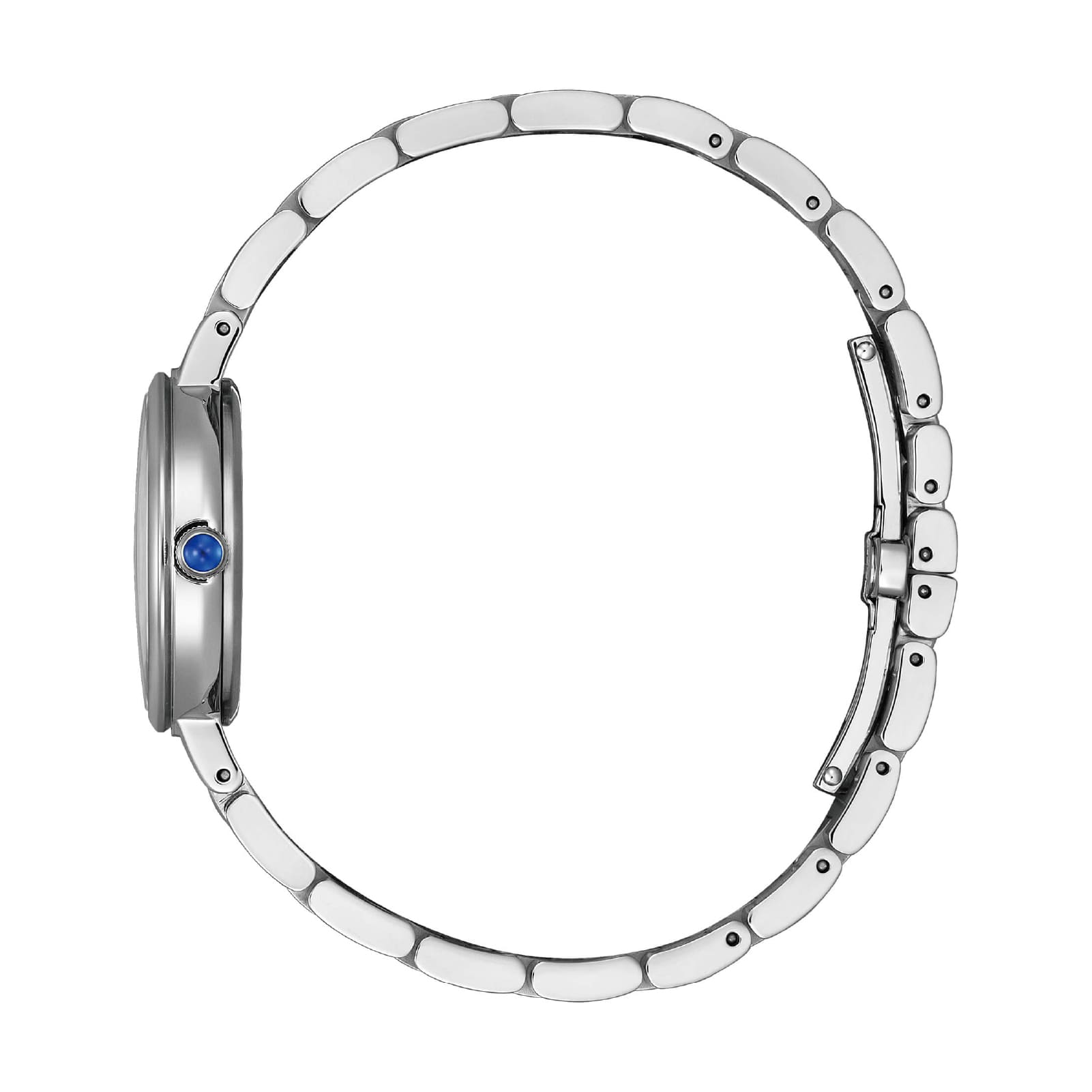 Orologio solo tempo Citizen L con quadrante nero da donna MISURA UNICA