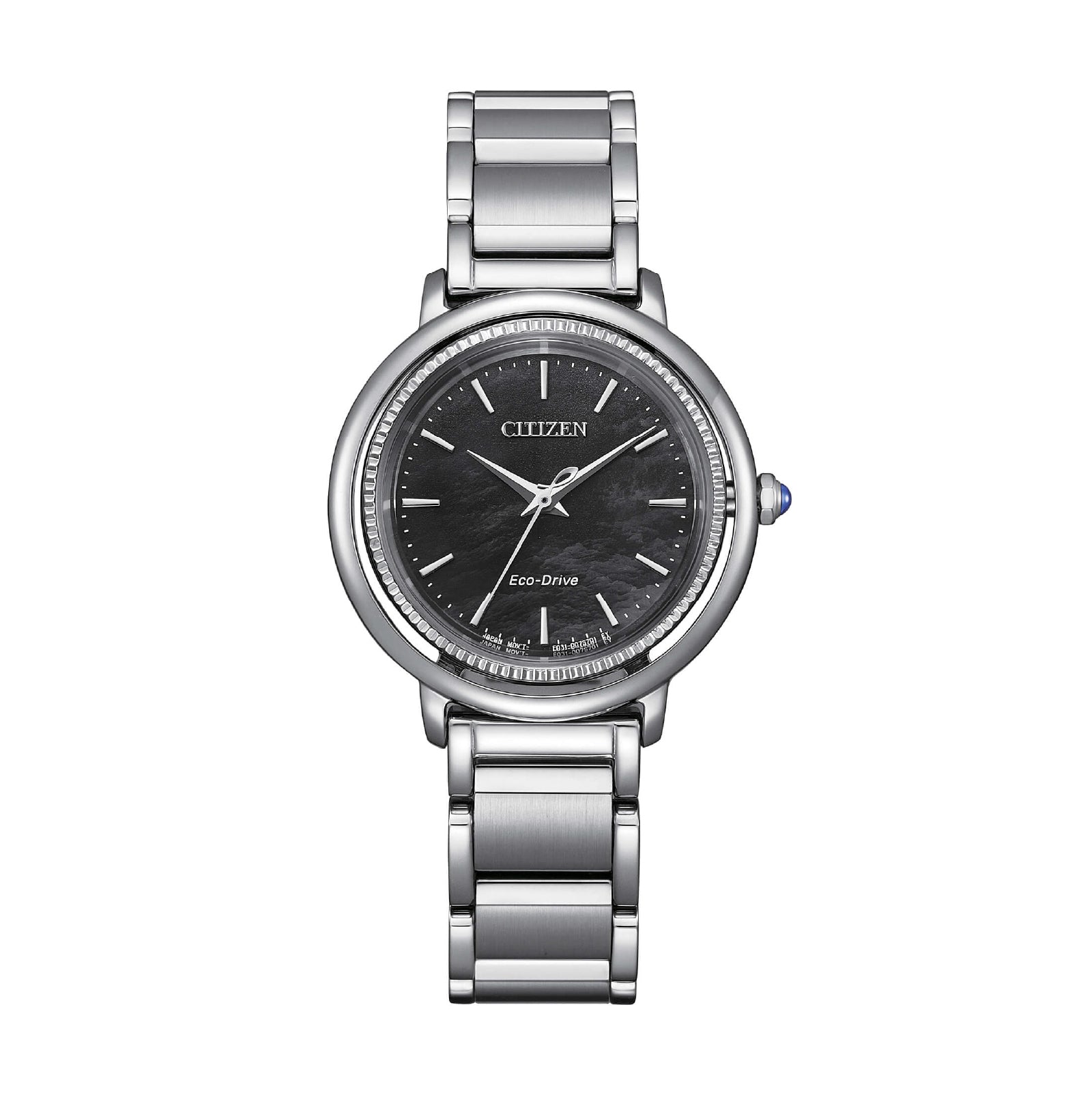 Orologio solo tempo Citizen in acciaio argento e grigio MISURA UNICA