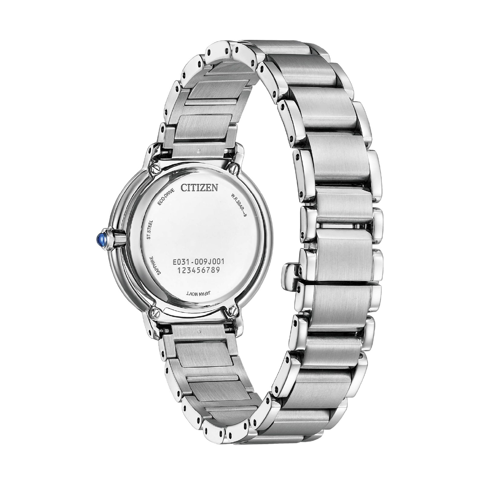 Orologio solo tempo Citizen in acciaio argento e grigio MISURA UNICA