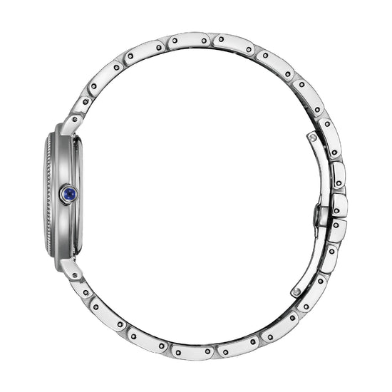Orologio solo tempo Citizen in acciaio argento e grigio MISURA UNICA