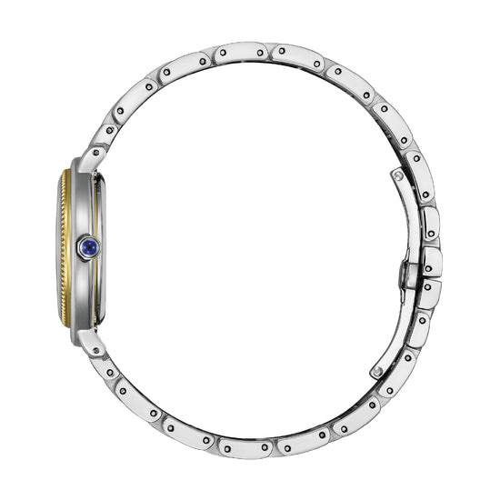 Orologio solo tempo Citizen in acciaio color argento e oro MISURA UNICA